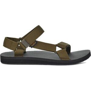 Teva - Mens Original Universal Sandal, size 14 US mens, color black/green.